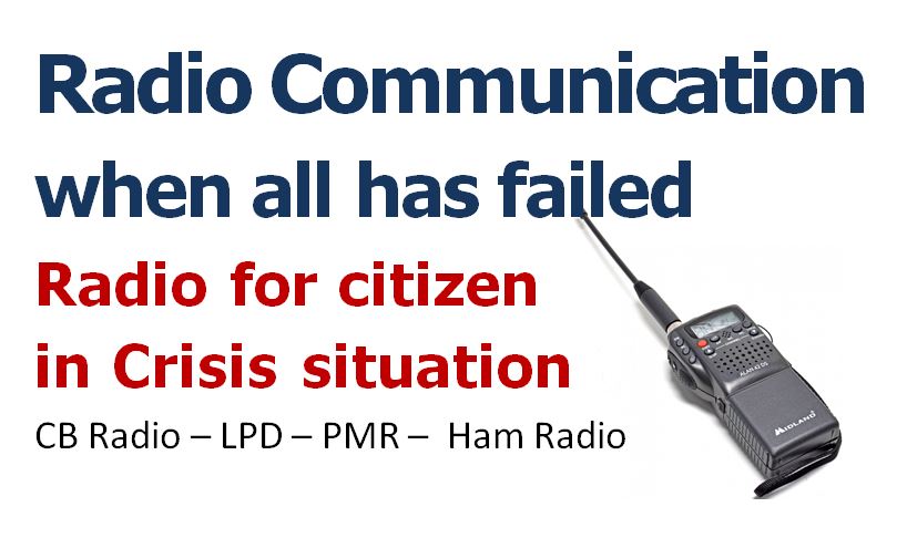 Radio for citizen in Crisis situation 